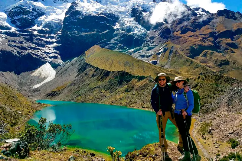 humantay lake in may