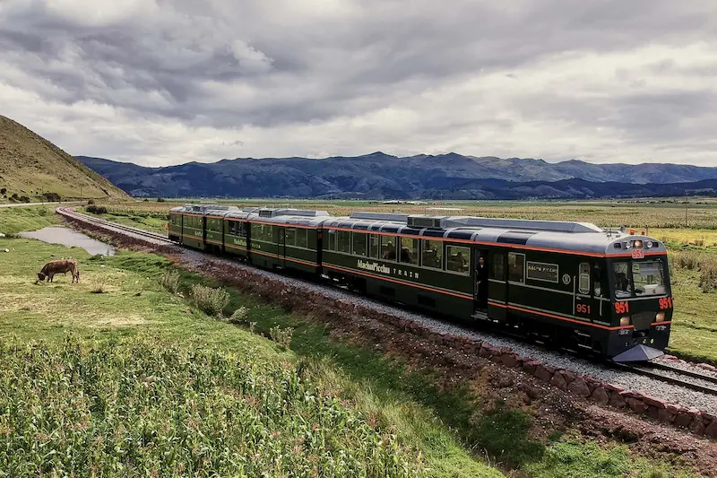 inca rail train to machu picchu