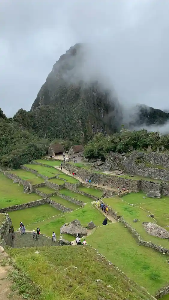 a lot of people machu picchu in february