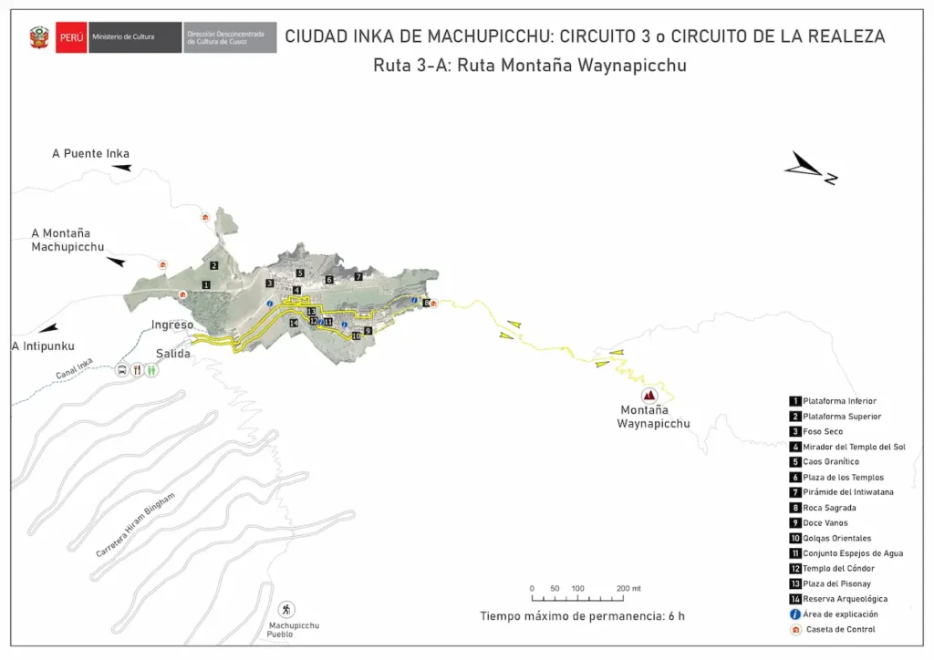 machu picchu circuit 3C Huayna Picchu Mountain ticket